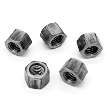 M12 *50 mm Thick Plain Natural Carbon Steel Grade 4.8 White Zinc Plated Stainless Steel 304 316 Yellow Zinc Black Oxide Hex Nuts